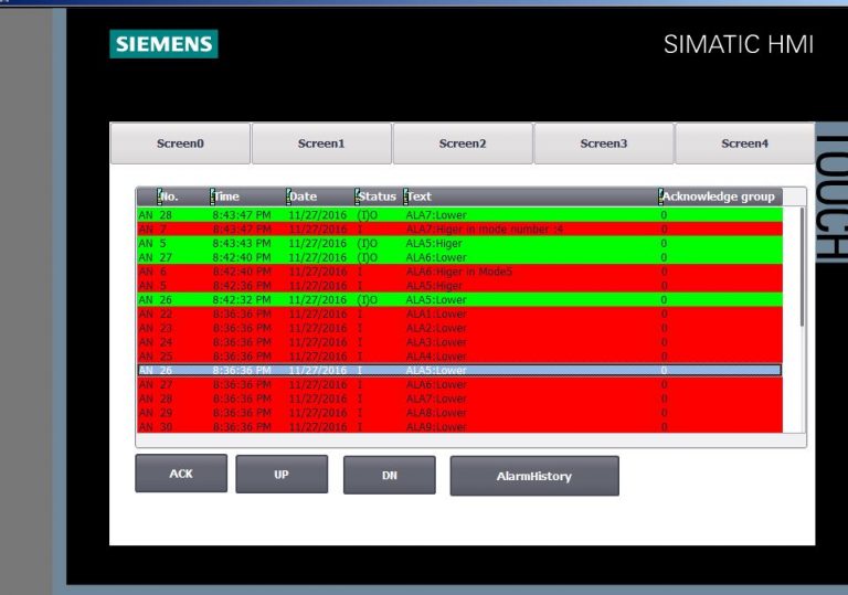 SiemensWinCC Alarm作成