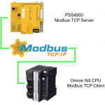 Project#Pilz CPU x Omron NX CPU with Modbus TCP Connection